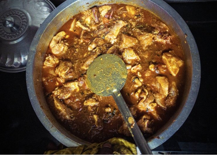 Curry de poulet à la kéralaise