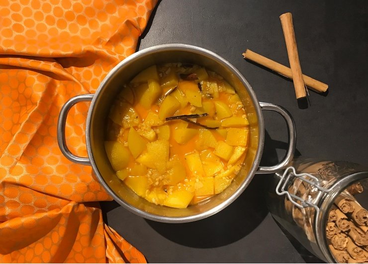 Curry de mangue