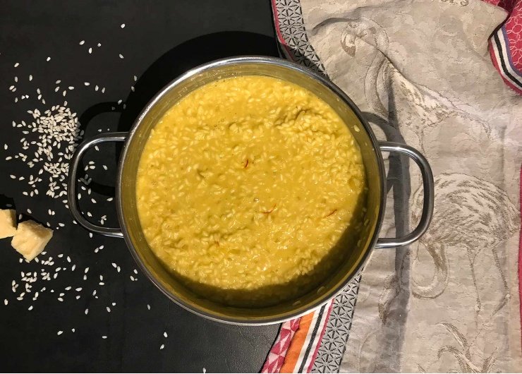 Risotto milanais