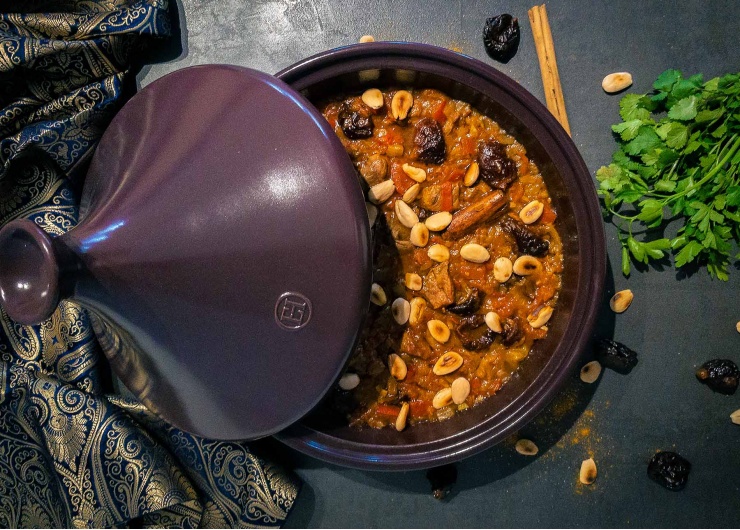 Tajine d'agneau aux pruneaux