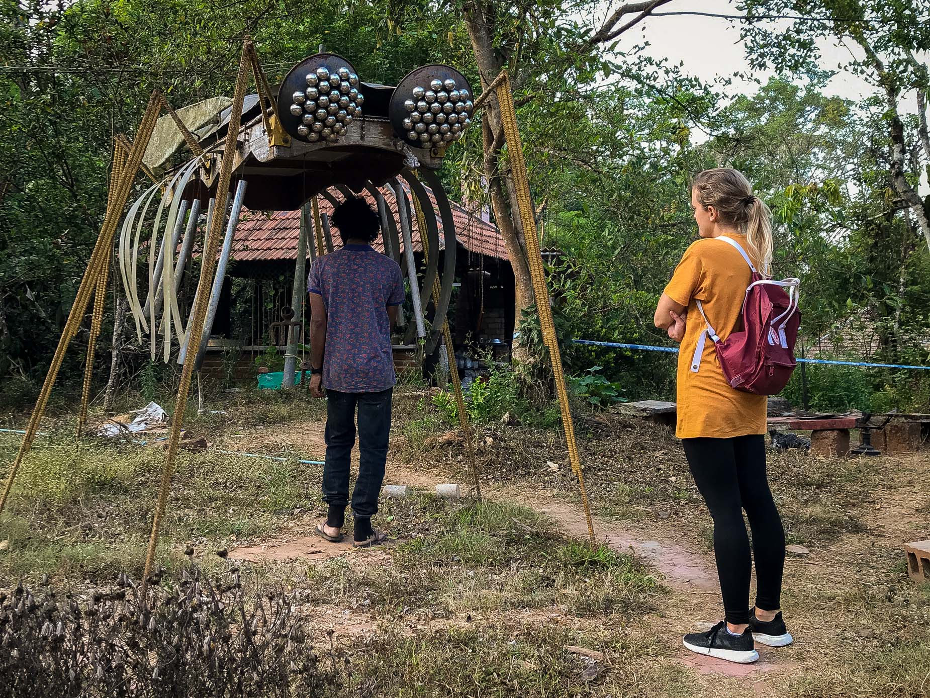 Ein Agroforstwirtschaftsmodell im Herzen des Regenwaldes in der Gebirgskette der Westghats in Karnataka